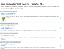 Tablet Screenshot of abdominal-6pack.blogspot.com