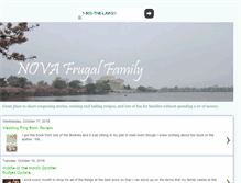 Tablet Screenshot of novafrugalfamily.blogspot.com