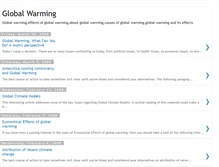 Tablet Screenshot of globalwarminghub.blogspot.com