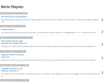Tablet Screenshot of kevinhaynes.blogspot.com