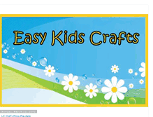 Tablet Screenshot of ezkidscrafts.blogspot.com