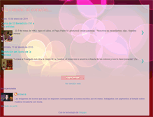 Tablet Screenshot of iconos-uncamino.blogspot.com