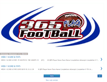 Tablet Screenshot of 365flagfootball.blogspot.com