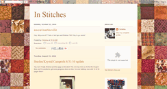 Desktop Screenshot of christine-88stitches.blogspot.com