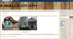 Desktop Screenshot of 4wallson4th.blogspot.com