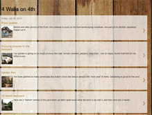 Tablet Screenshot of 4wallson4th.blogspot.com