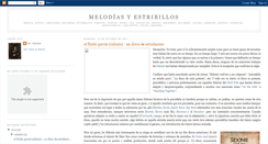 Desktop Screenshot of melodiasyestribillos.blogspot.com