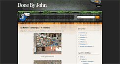 Desktop Screenshot of donebyjohn.blogspot.com