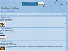 Tablet Screenshot of ihealthhealing.blogspot.com