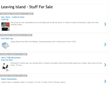 Tablet Screenshot of leavingcaymansale.blogspot.com