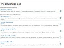 Tablet Screenshot of grrlathlete.blogspot.com