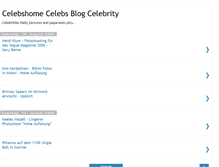 Tablet Screenshot of celebshome.blogspot.com