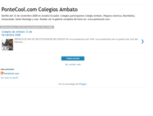 Tablet Screenshot of pontecool.blogspot.com