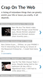 Mobile Screenshot of crapontheweb.blogspot.com