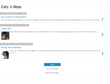 Tablet Screenshot of catsnneos.blogspot.com