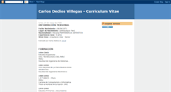 Desktop Screenshot of carlos-dedios.blogspot.com