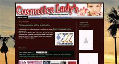 Desktop Screenshot of cosmeticeladysonline.blogspot.com