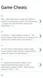 Mobile Screenshot of freedownload-cheatgames.blogspot.com