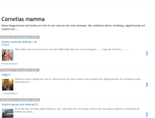 Tablet Screenshot of corneliasmamma.blogspot.com