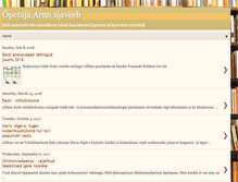 Tablet Screenshot of opetajaarno.blogspot.com