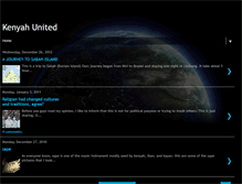 Tablet Screenshot of kenyahunited.blogspot.com