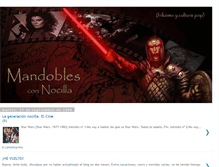 Tablet Screenshot of mandoblesnocilla.blogspot.com