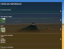 Tablet Screenshot of cienciasnaturalespuerto.blogspot.com