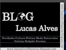 Tablet Screenshot of lucasalvesblogueiro.blogspot.com