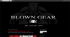 Desktop Screenshot of blowngear.blogspot.com