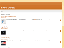 Tablet Screenshot of inyourwindows.blogspot.com