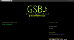 Desktop Screenshot of gss-bandholics.blogspot.com