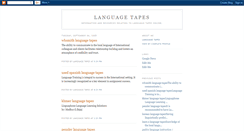Desktop Screenshot of languagetapes.blogspot.com