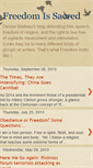Mobile Screenshot of freedom-is-sacred.blogspot.com
