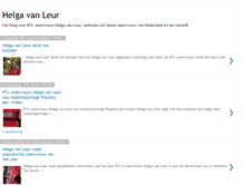 Tablet Screenshot of helgavanleur.blogspot.com