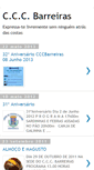 Mobile Screenshot of cccbarreiras.blogspot.com