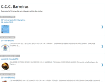 Tablet Screenshot of cccbarreiras.blogspot.com