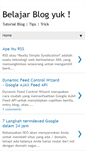 Mobile Screenshot of belajarblog-yuk.blogspot.com