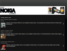 Tablet Screenshot of free-nokia-games.blogspot.com