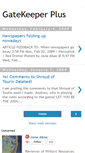 Mobile Screenshot of gatekeeperplus.blogspot.com