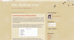 Desktop Screenshot of pbl-birdside.blogspot.com