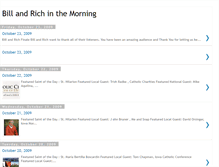 Tablet Screenshot of billandrichinthemorning.blogspot.com