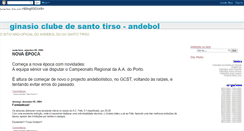 Desktop Screenshot of gcsantotirso-andebol.blogspot.com