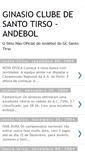 Mobile Screenshot of gcsantotirso-andebol.blogspot.com