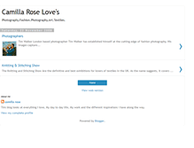 Tablet Screenshot of camillaroseloves.blogspot.com