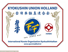 Tablet Screenshot of kyokushinunionholland.blogspot.com