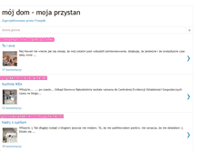 Tablet Screenshot of moja-przystan.blogspot.com