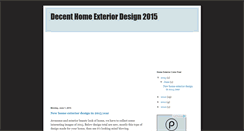 Desktop Screenshot of homeexteriorcolor.blogspot.com