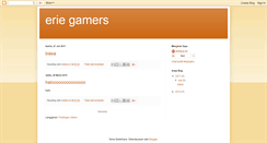 Desktop Screenshot of erie-gamers.blogspot.com