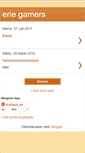 Mobile Screenshot of erie-gamers.blogspot.com