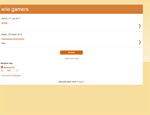 Tablet Screenshot of erie-gamers.blogspot.com